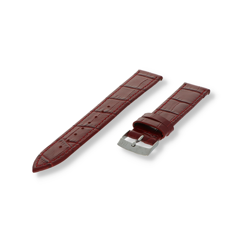 Morellato Basic Collection Horlogeband Leer Rood Kajman