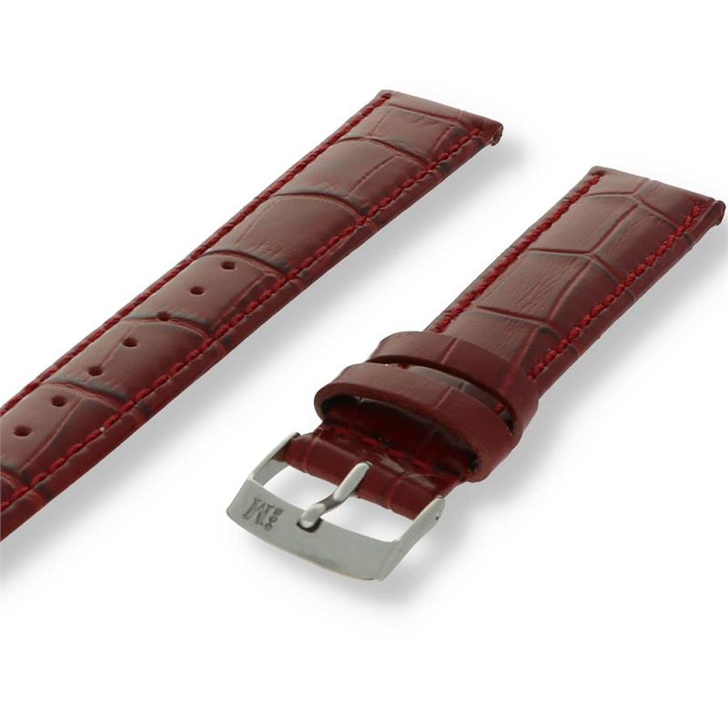 Morellato Basic Collection Horlogeband Leer Rood Samba
