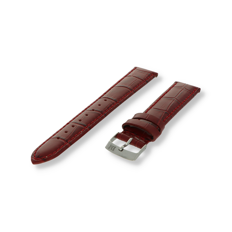 Morellato Basic Collection Horlogeband Leer Rood Samba
