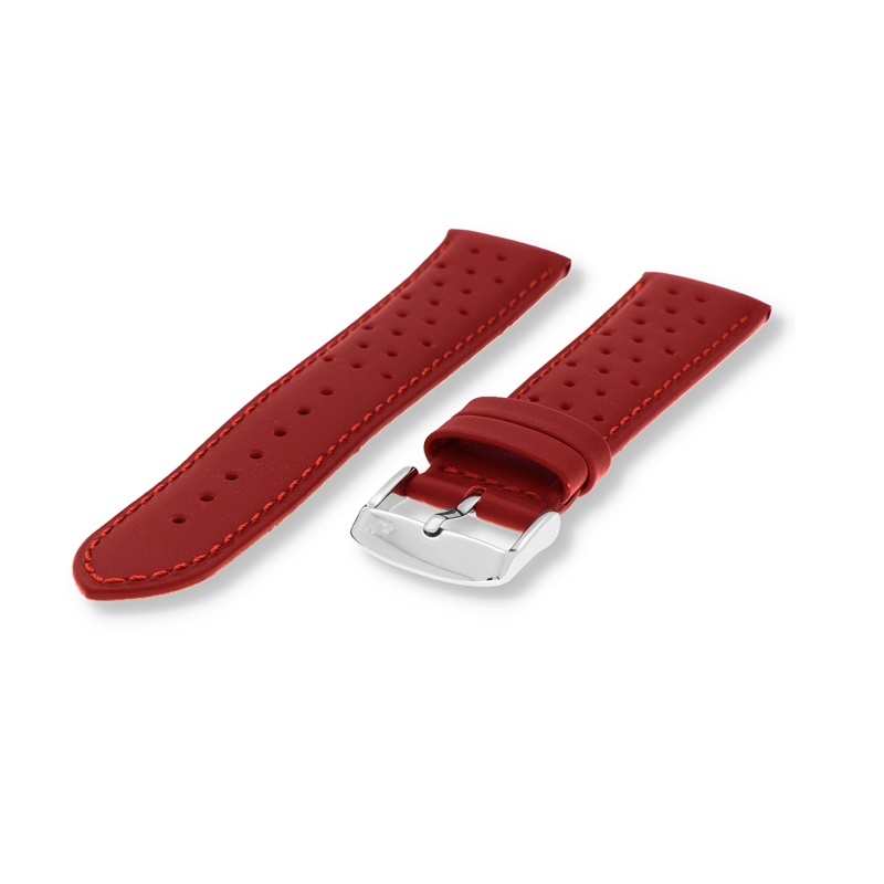 Morellato Horlogeband Leer Rood Aikido