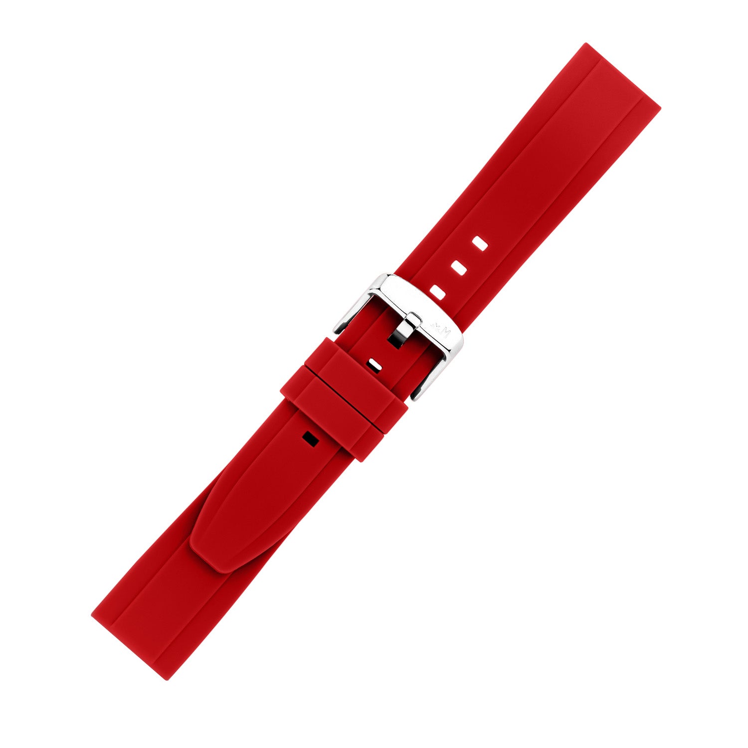 Morellato Moon Horlogeband Siliconen Rood