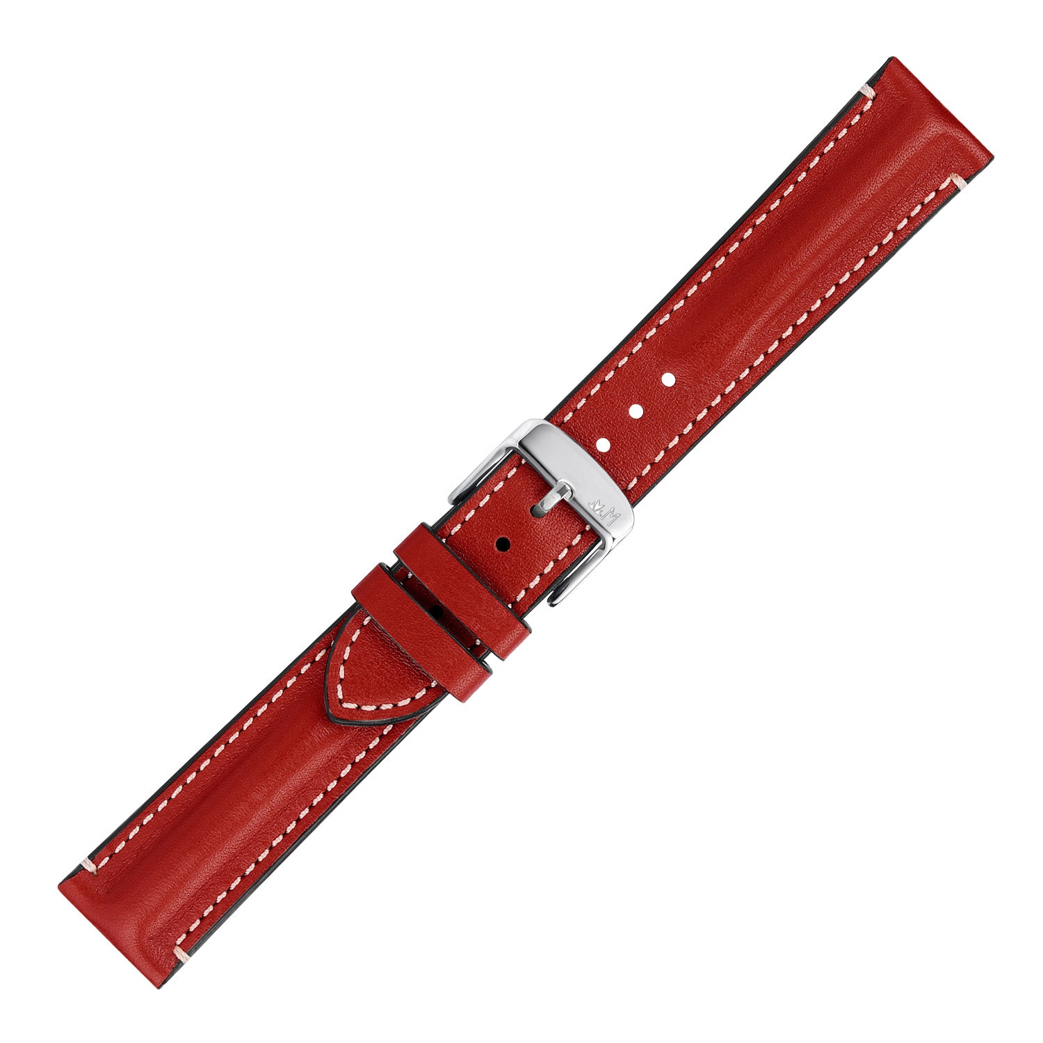 Morellato Sport Collection Horlogeband Leer Rood Sailing