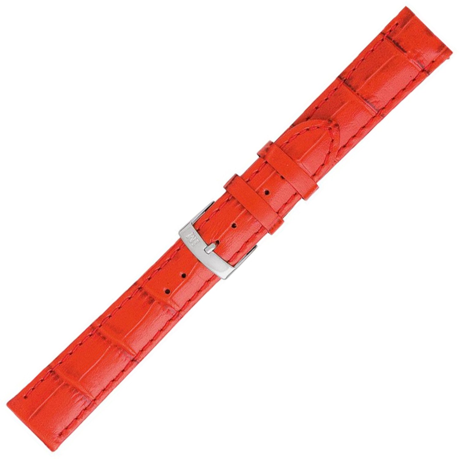 Morellato Basic Collection Horlogeband Leer Rood 3SAMBA