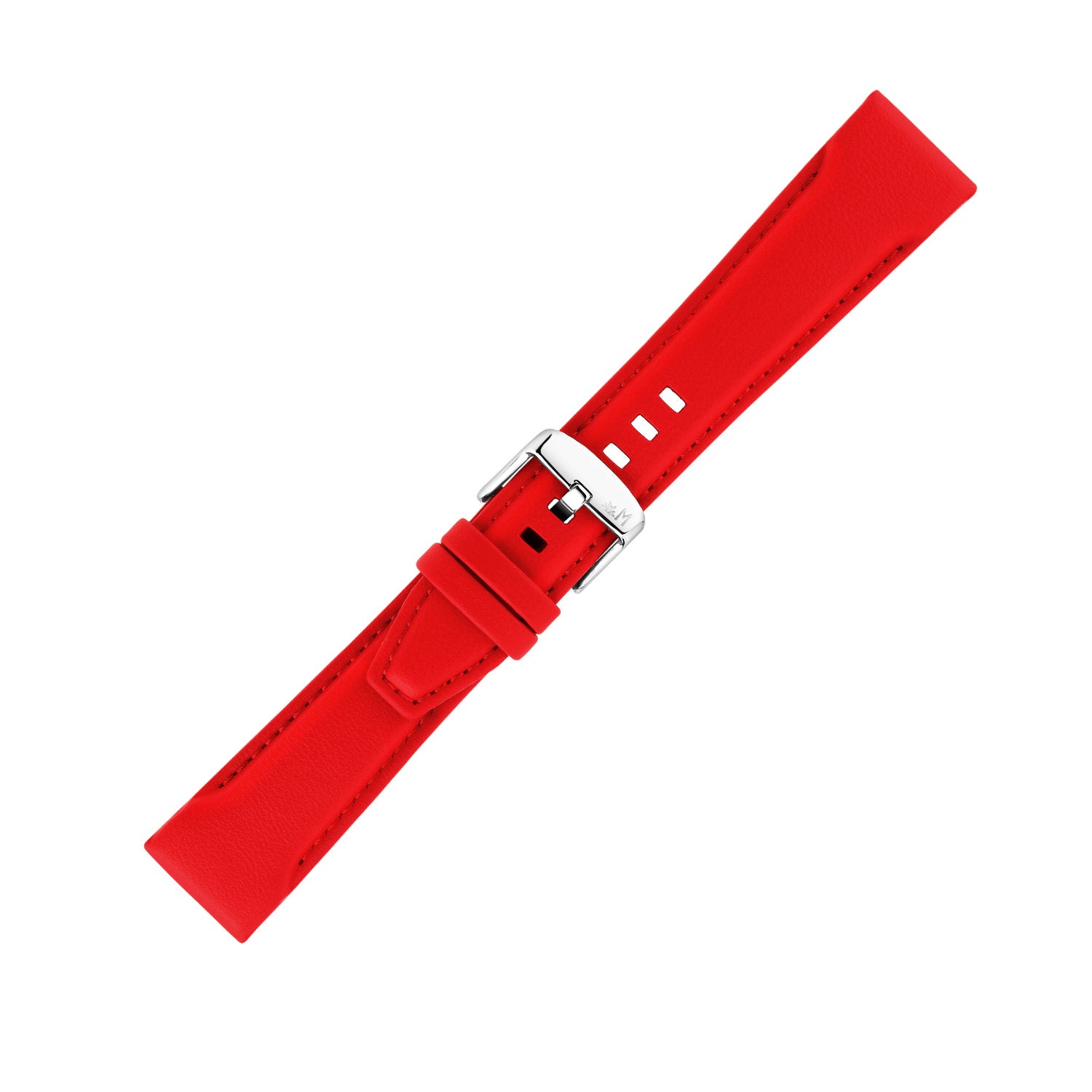 Morellato Sanremo Horlogeband Leer Rood