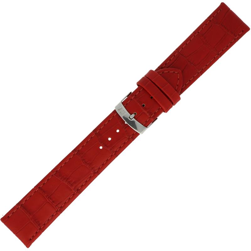 Morellato Basic Collection Horlogeband Leer Rood Juke