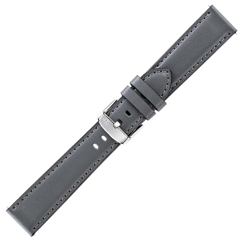 Morellato Sport Collection Horlogeband Leer Grijs Ec