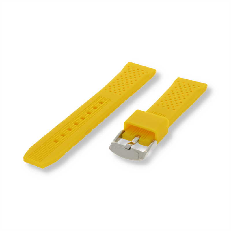 Morellato Sport Collection Horlogeband Rubber Geel
