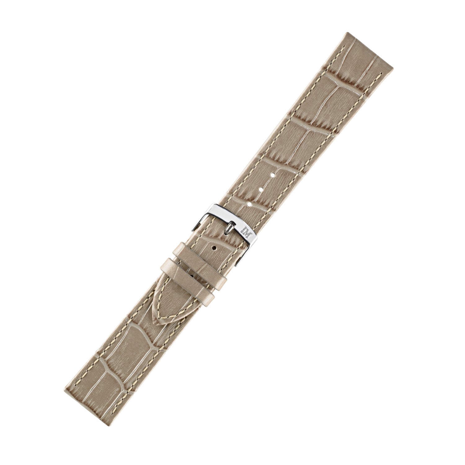 Morellato Basic Collection Horlogeband Leer Crème Kajman
