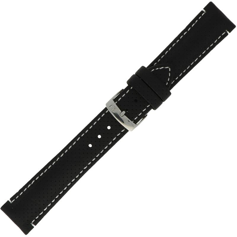 Morellato Sport Collection Horlogeband Leer Zwart Race