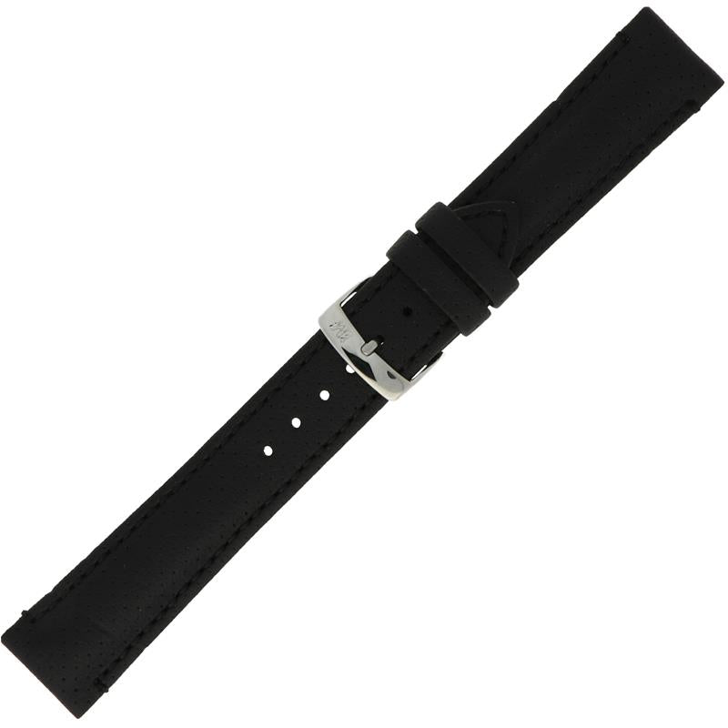 Morellato Sport Collection Horlogeband Leer Zwart 19RACE
