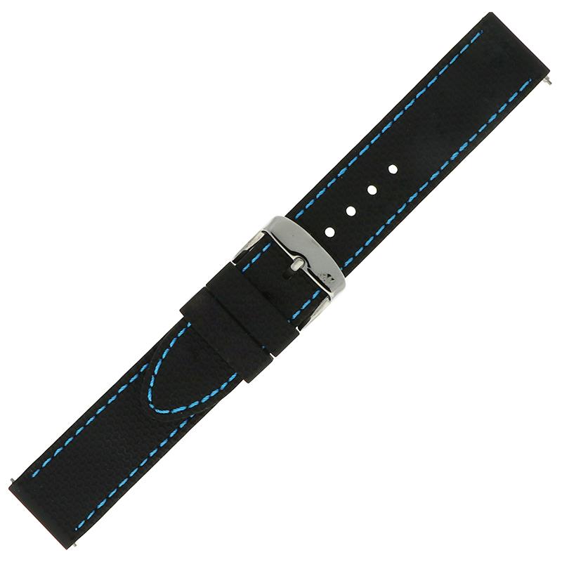 Morellato Sport Collection Horlogeband Rubber Zwart Ec