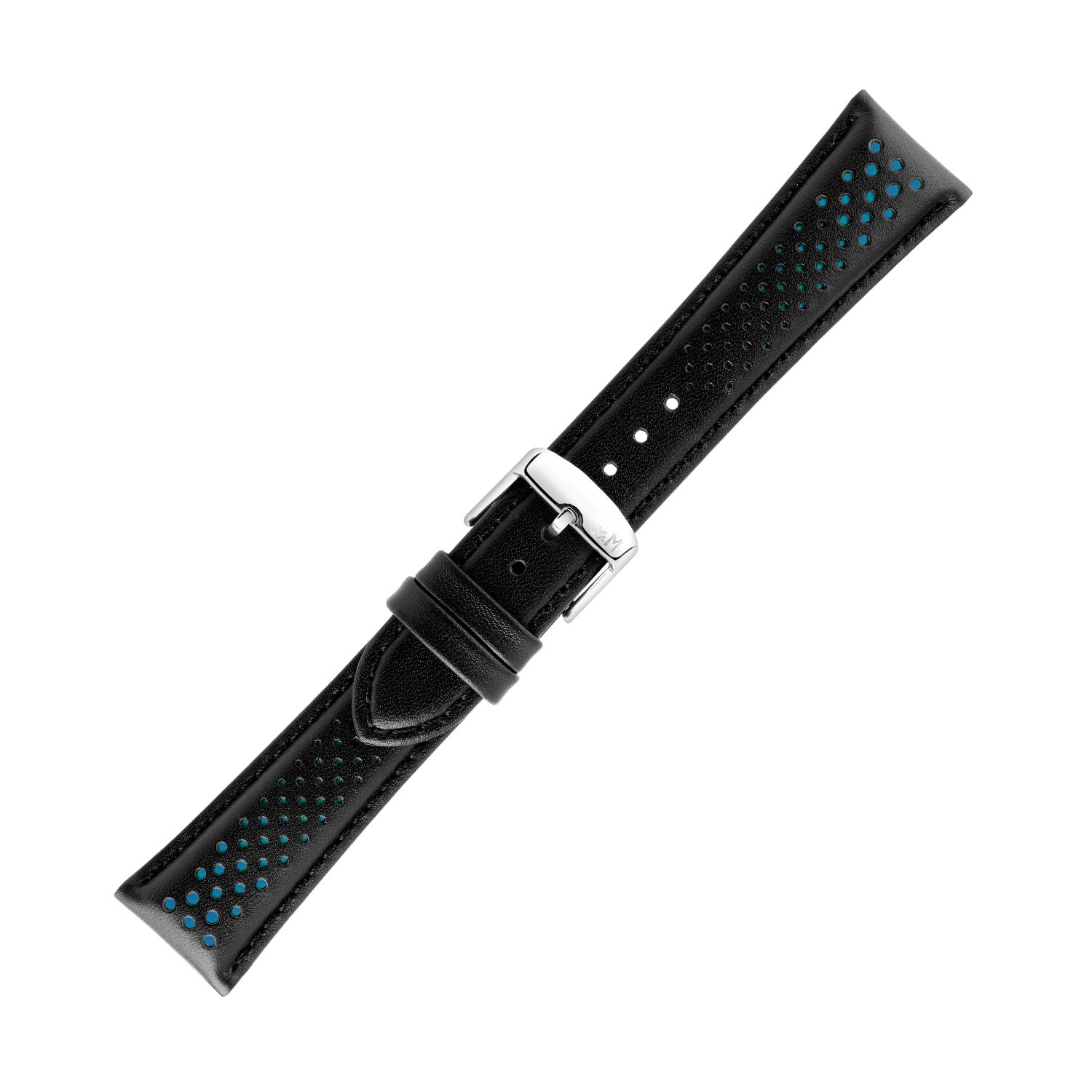 Morellato Lipari Horlogeband Leer Zwart Lipari