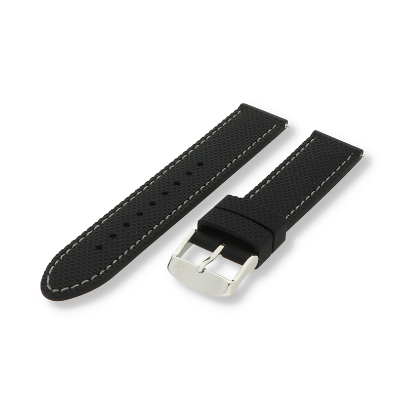 Morellato Sport Collection Horlogeband Rubber Zwart NZA.EC A.EC A.EC