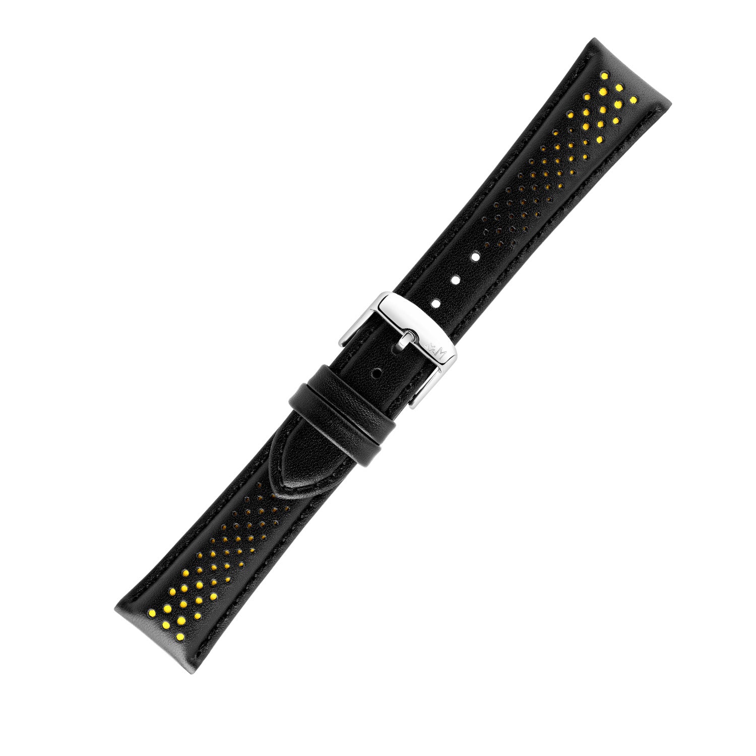 Morellato Lipari Horlogeband Leer Zwart LIPARI