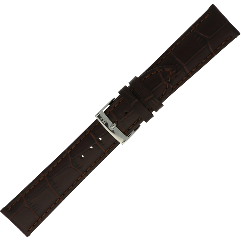 Morellato XL Horlogeband Leer Bruin Bolle