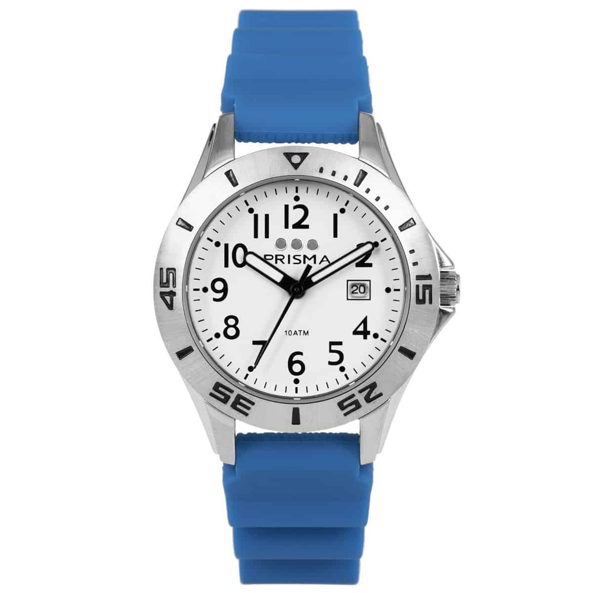 Prisma CW.110 Scuba Diver Blauw 10ATM Kinderhorloge