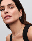 Pandora Verhoogde Roze Hart Ketting met Zirkonia - 398425C02 - PansiteNederland.nl