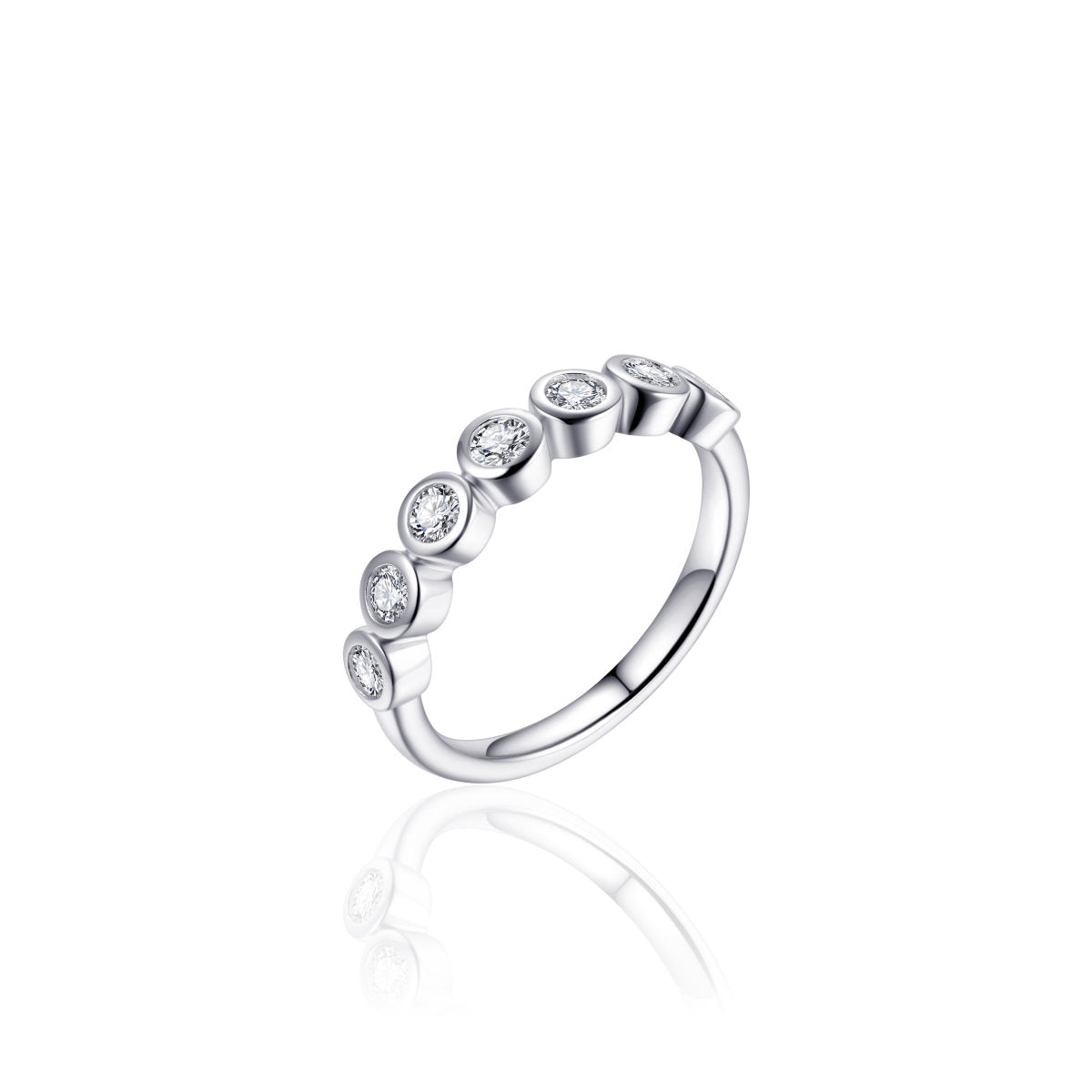 Gisser Ring Zilver Gerhodineerd – R380