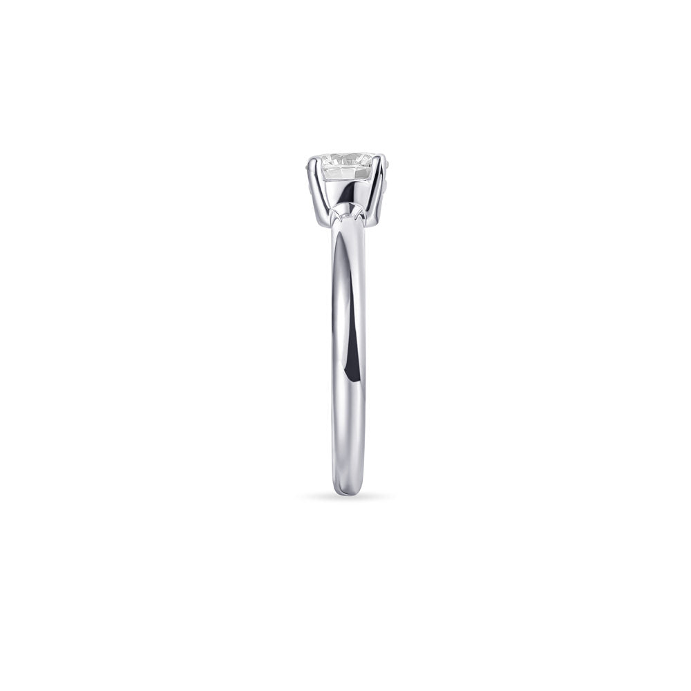 Gisser Ring Zilver Gerhodineerd Zirkonia Wit – R396 – foto 3