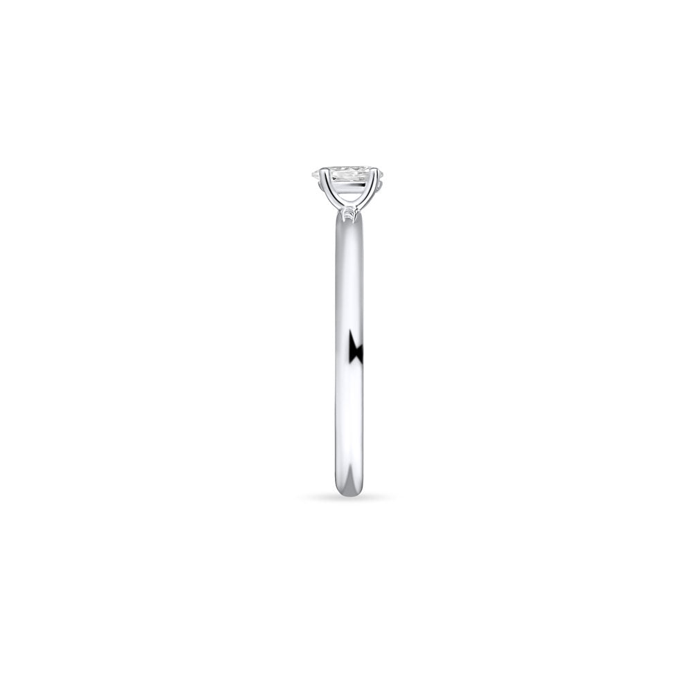 Gisser Ring Zilver Gerhodineerd Zirkonia Wit – R415 – foto 3
