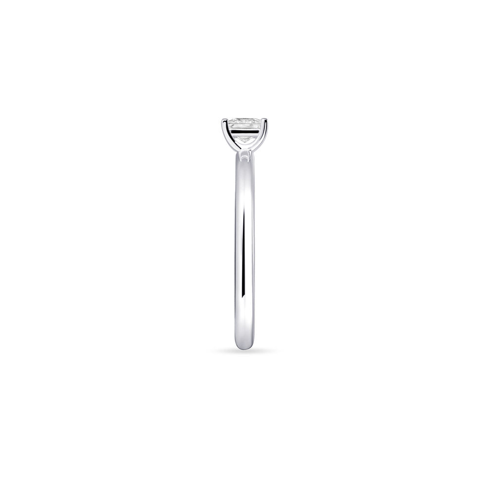 Gisser Ring Zilver Gerhodineerd Zirkonia Wit – R416 – foto 3