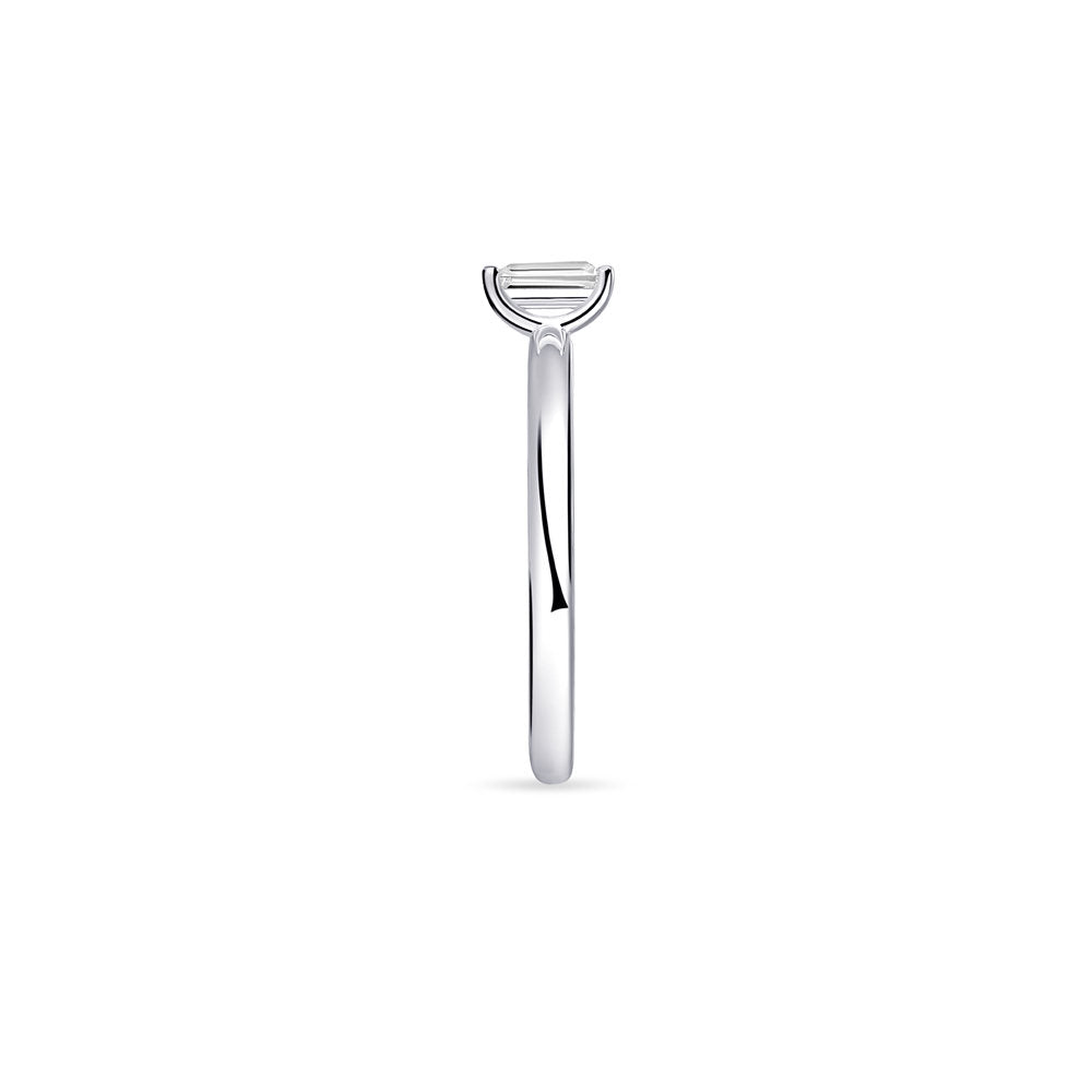 Gisser Ring Zilver Gerhodineerd Zirkonia Wit – R417 – foto 3
