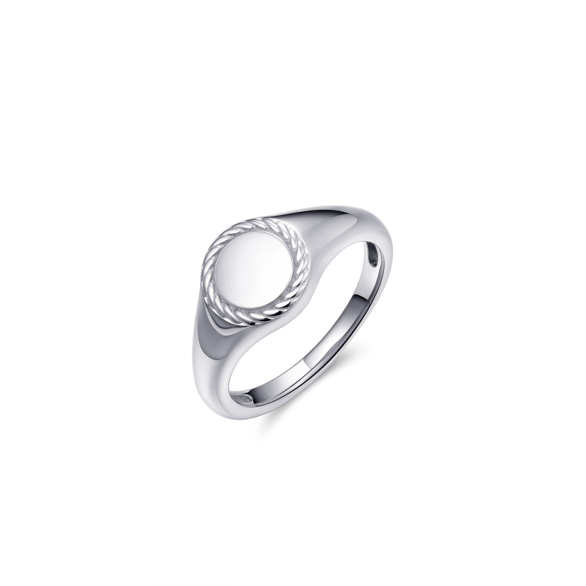 Gisser Ring Zilver Gerhodineerd – R419