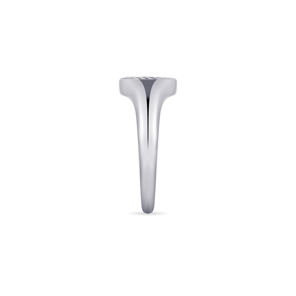 Gisser Ring Zilver Gerhodineerd – R419 – foto 3