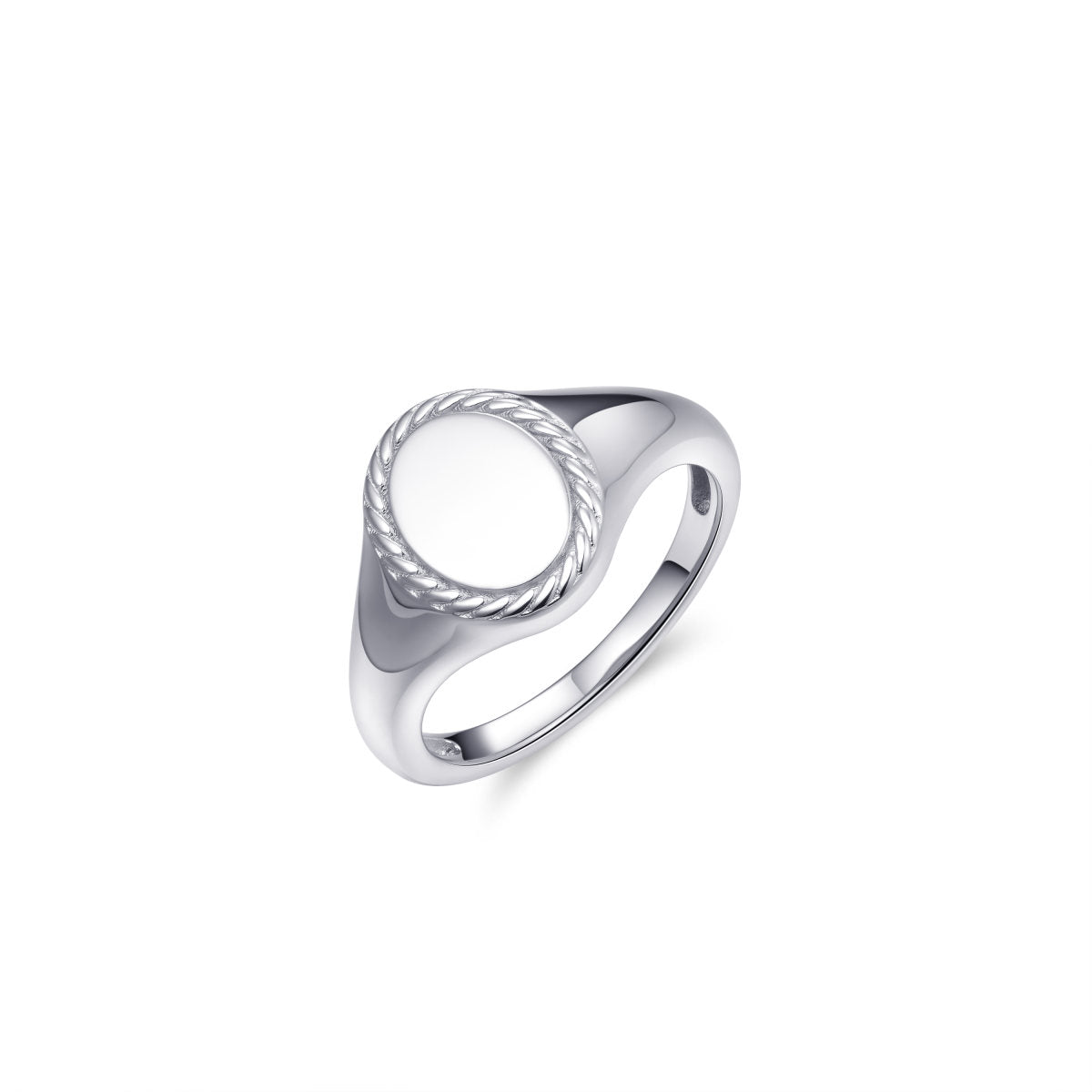 Gisser Ring Zilver Gerhodineerd – R420