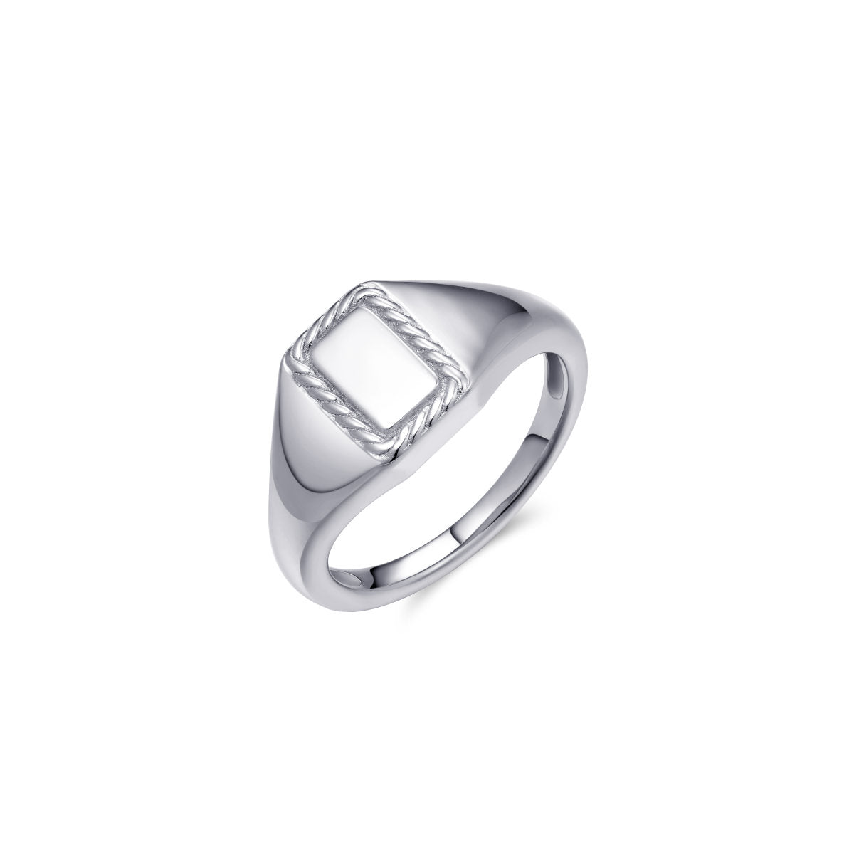 Gisser Ring Zilver Gerhodineerd – R421