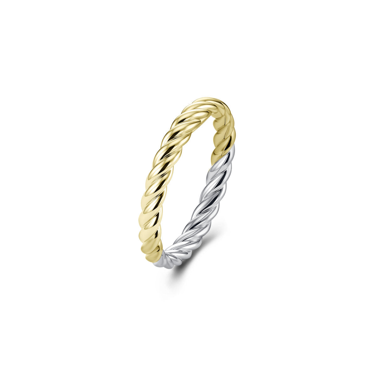 Gisser Ring Zilver Geel Verguld – R433Y