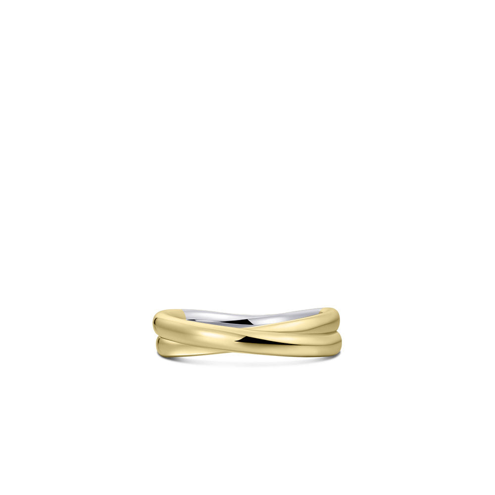 Gisser Ring Zilver Geel Verguld – R452Y – foto 2