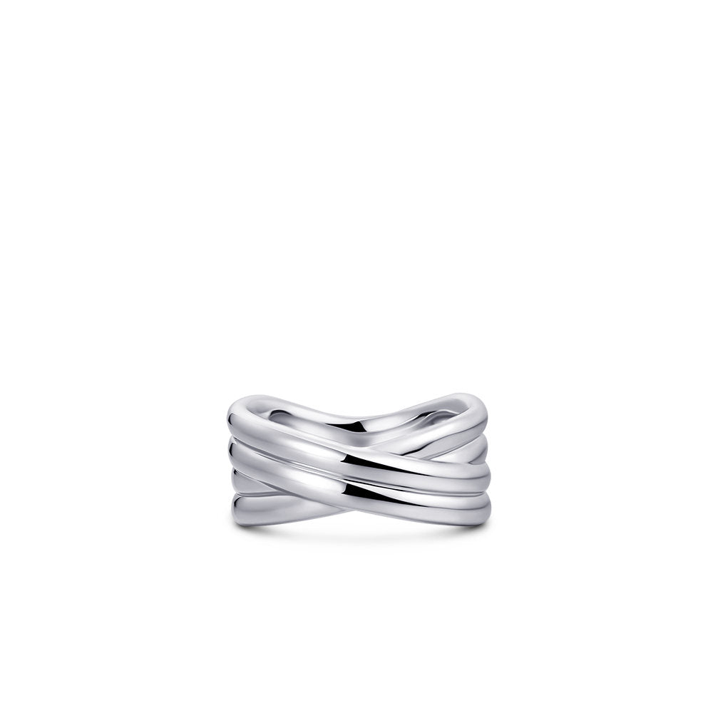 Gisser Ring Zilver Gerhodineerd – R462 – foto 2