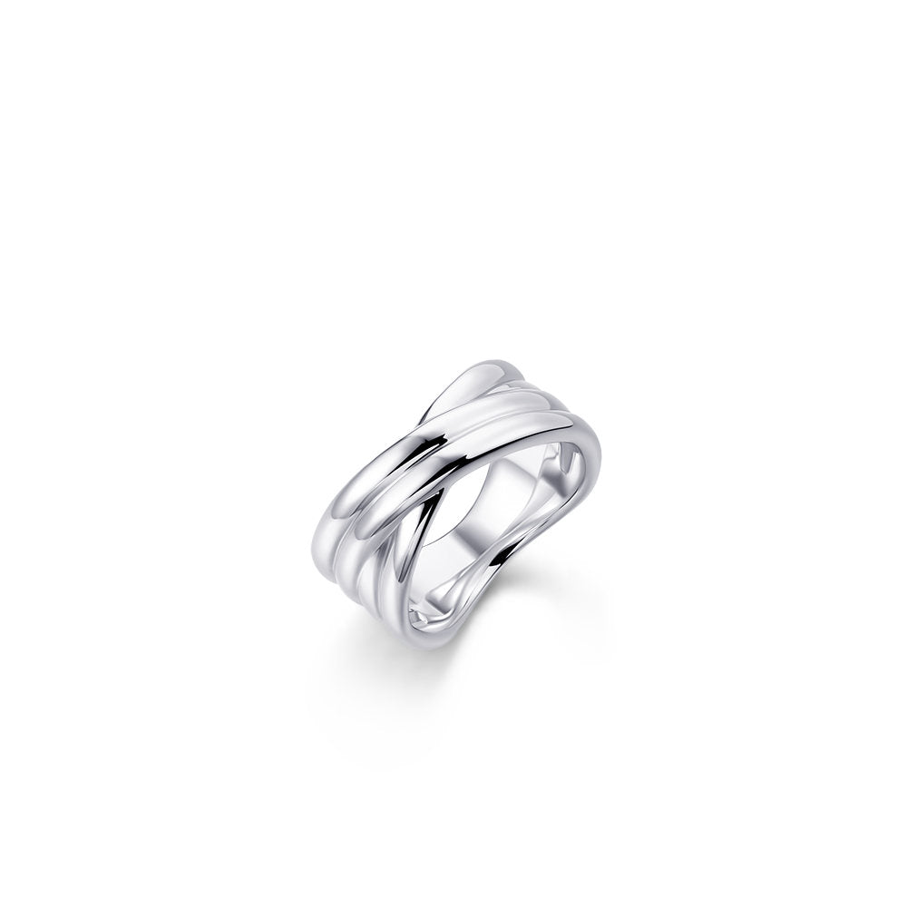 Gisser Ring Zilver Gerhodineerd – R462