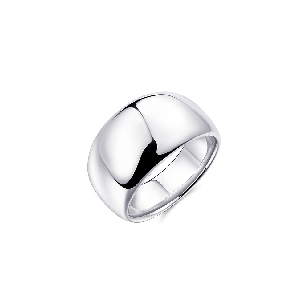 Gisser Ring Zilver Gerhodineerd – R464