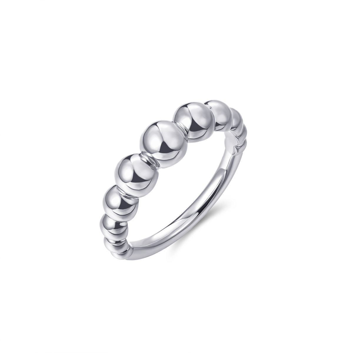 Gisser Ring Zilver Gerhodineerd – R478