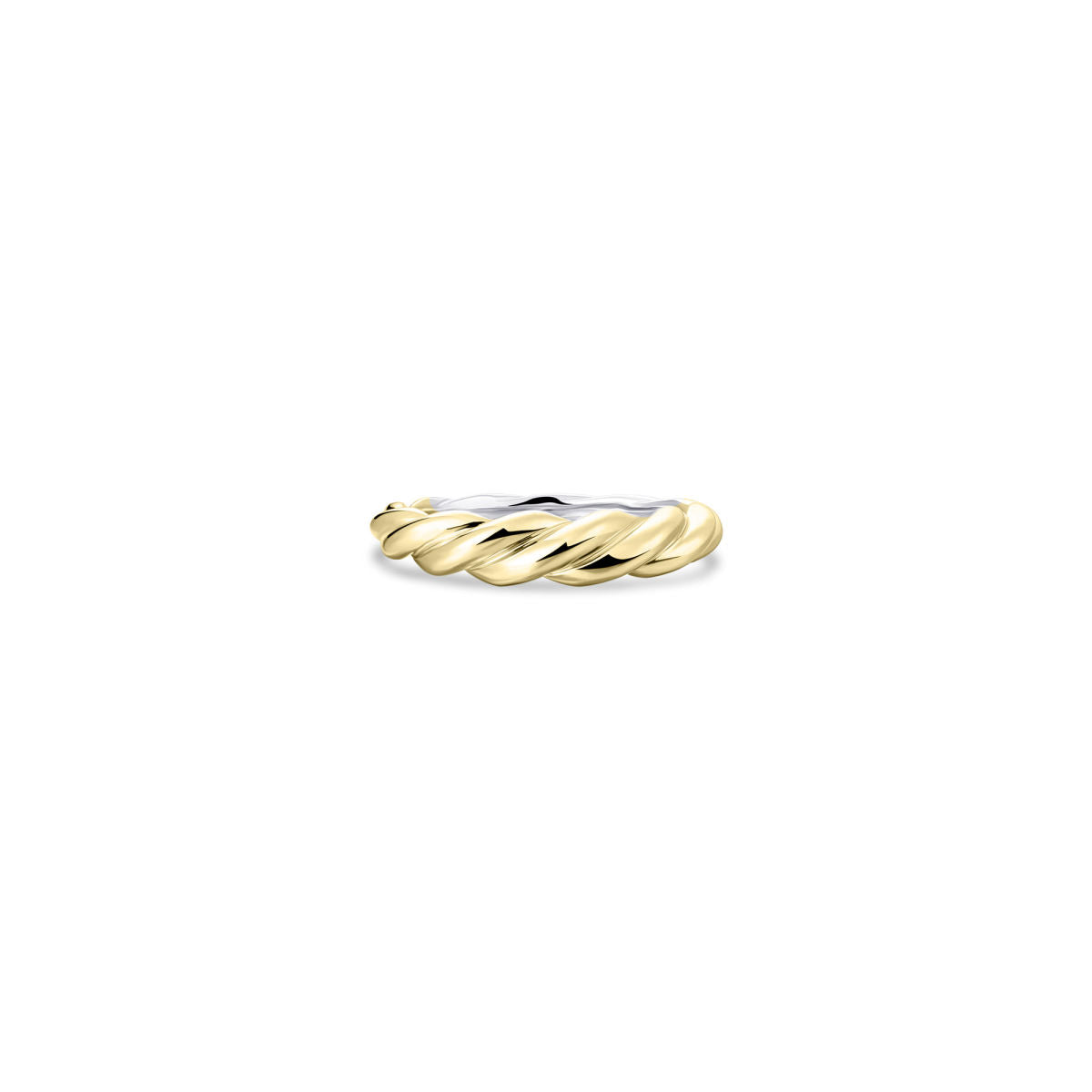 Gisser Ring Zilver Geel Verguld – R487Y – foto 2