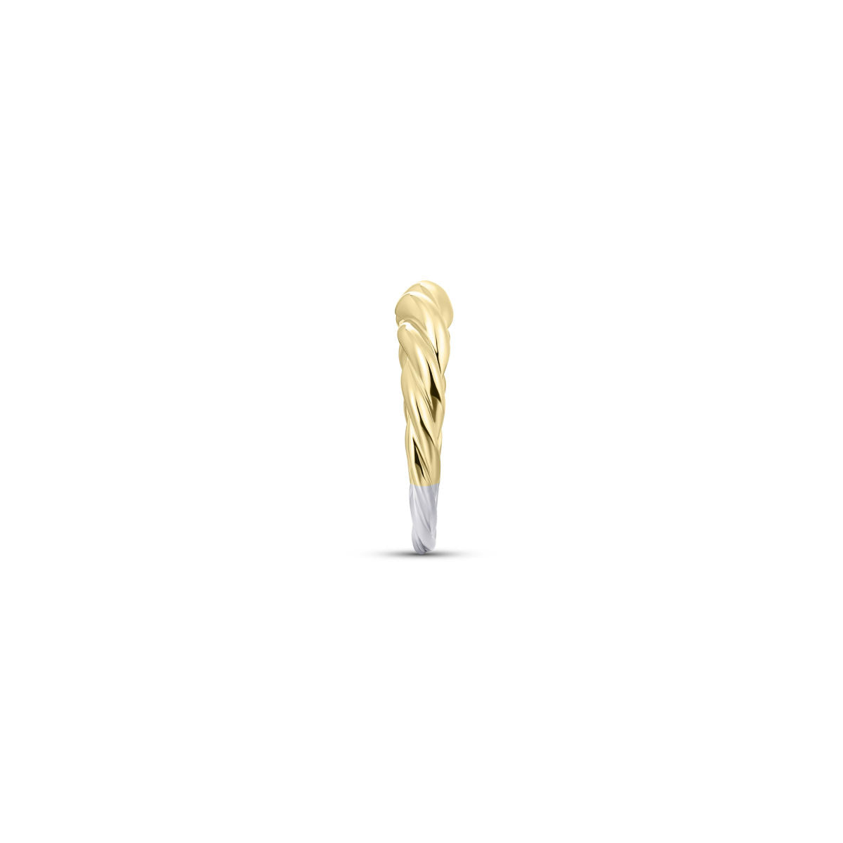 Gisser Ring Zilver Geel Verguld – R487Y – foto 3