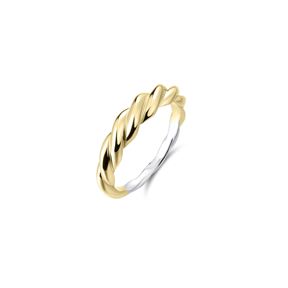 Gisser Ring Zilver Geel Verguld – R487Y