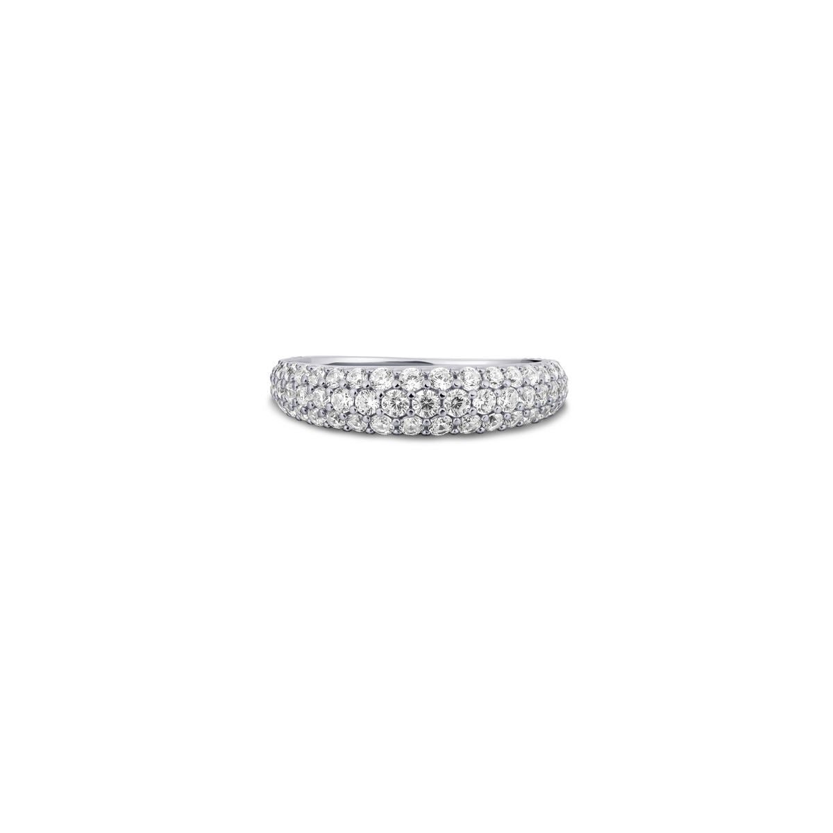 Gisser Ring Zilver Gerhodineerd Zirkonia Wit – R488 – foto 2