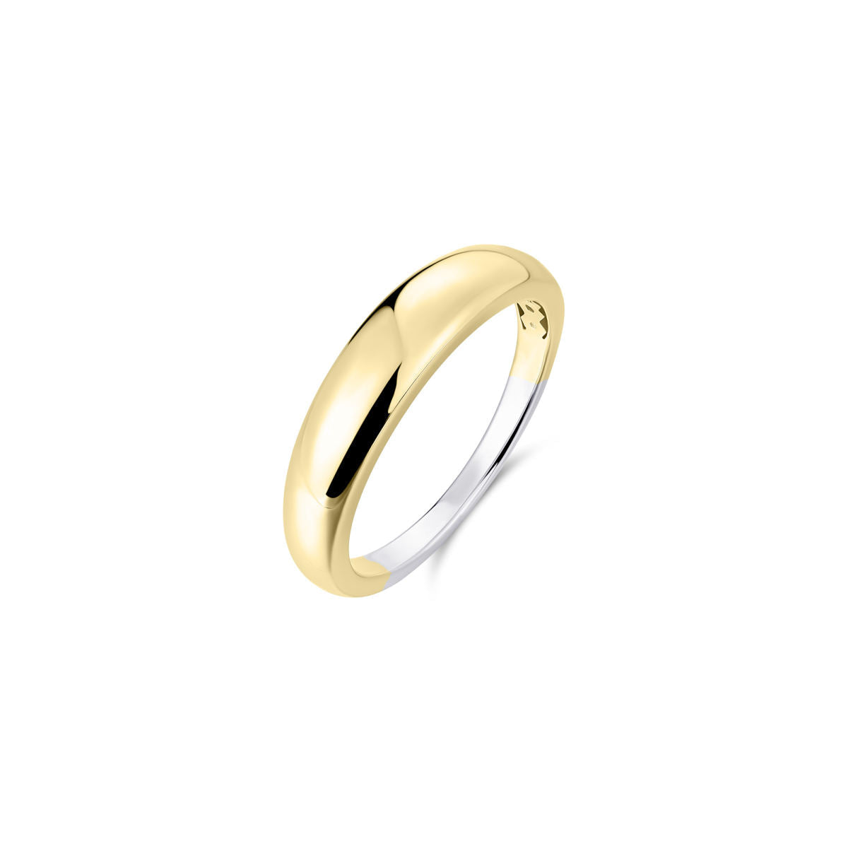 Gisser Ring Zilver Geel Verguld – R489Y