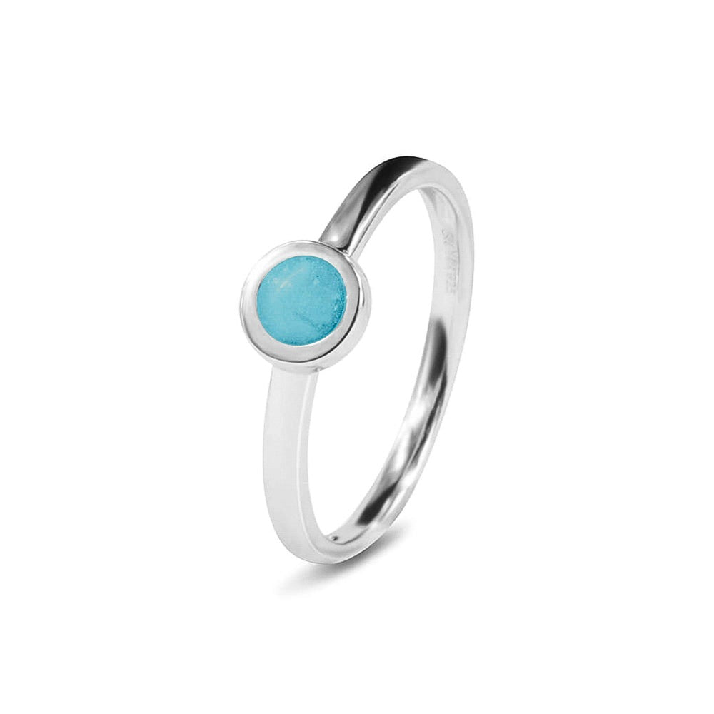 See You Aanschuifring met rond kastje voor as in goud – RG-012 – afbeelding 62