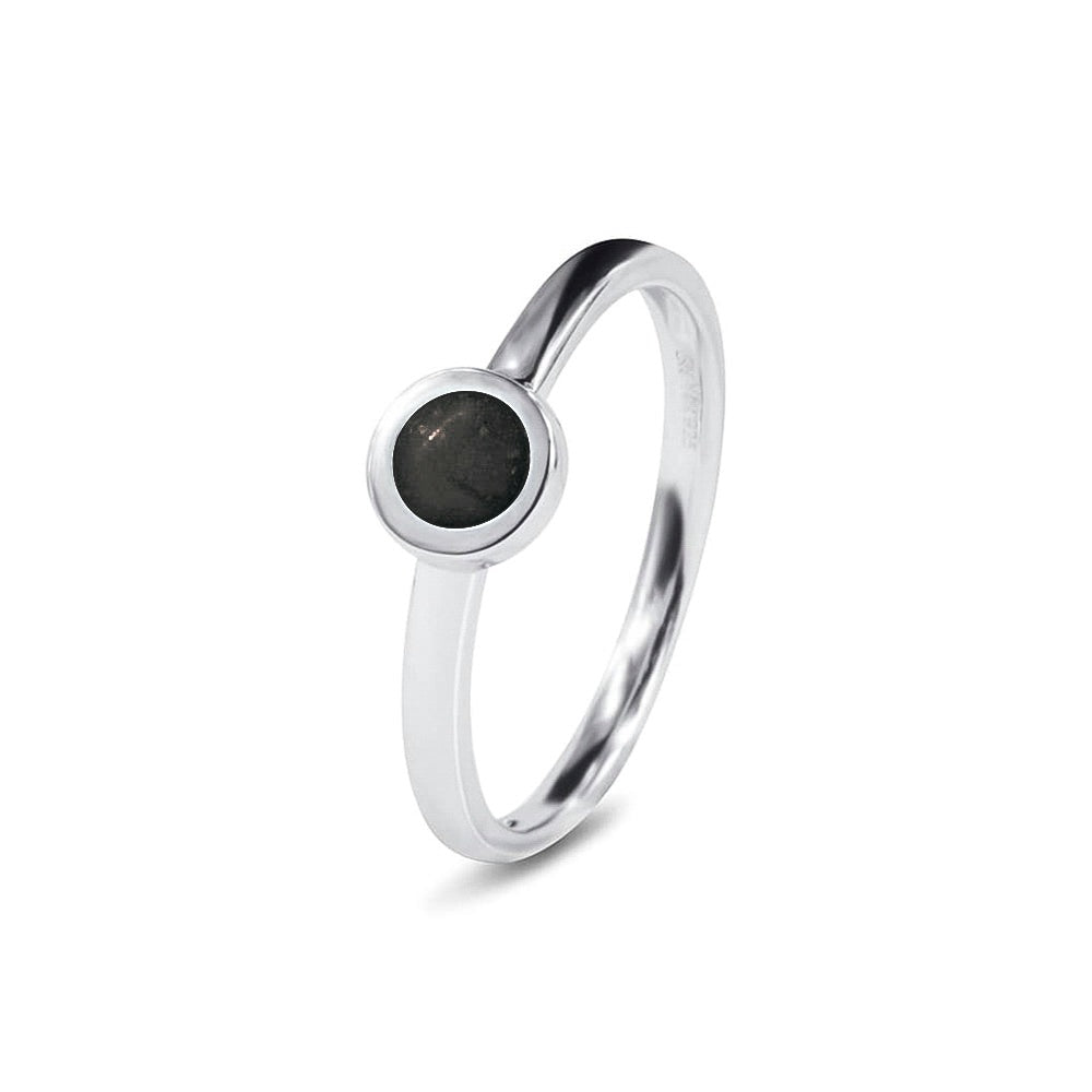 See You Aanschuifring met rond kastje voor as in goud – RG-012 – afbeelding 52