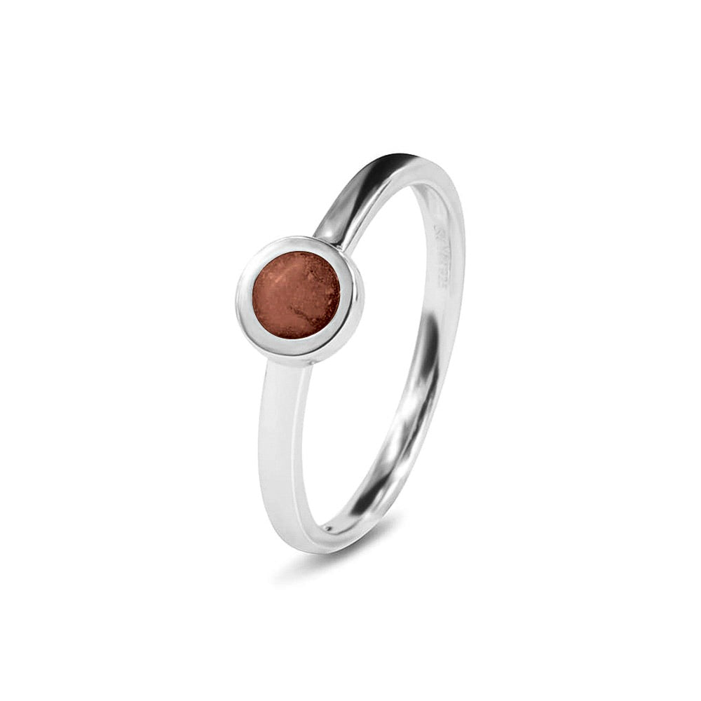 See You Aanschuifring met rond kastje voor as in goud – RG-012 – afbeelding 54