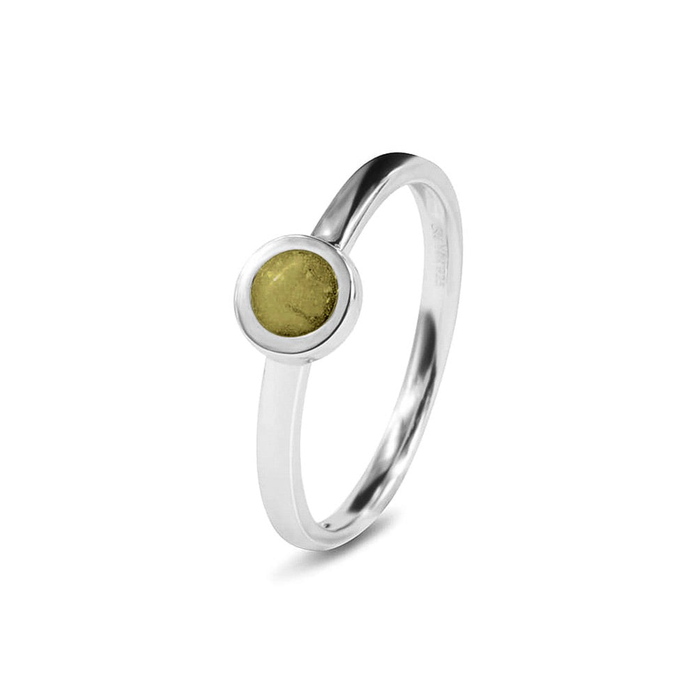 See You Aanschuifring met rond kastje voor as in goud – RG-012 – afbeelding 66