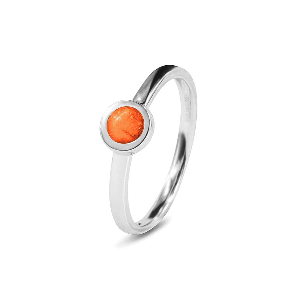 See You Aanschuifring met rond kastje voor as in goud – RG-012 – afbeelding 55