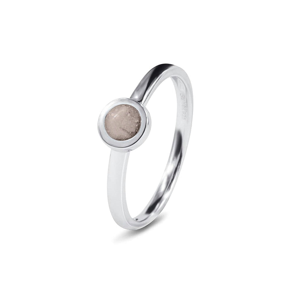 See You Aanschuifring met rond kastje voor as in goud – RG-012 – afbeelding 50