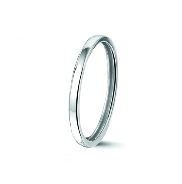 See You Gepolijste aanschuifring in zilver – RG-026 – afbeelding 1