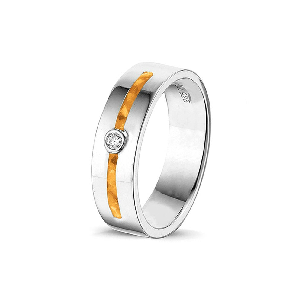 See You Ring met steen en twee ascompartimenten in goud – RG-028 – afbeelding 51