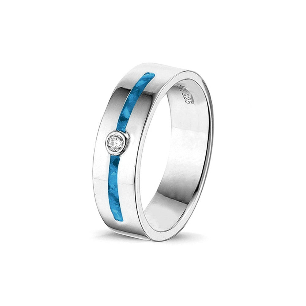See You Ring met steen en twee ascompartimenten in goud – RG-028 – afbeelding 63